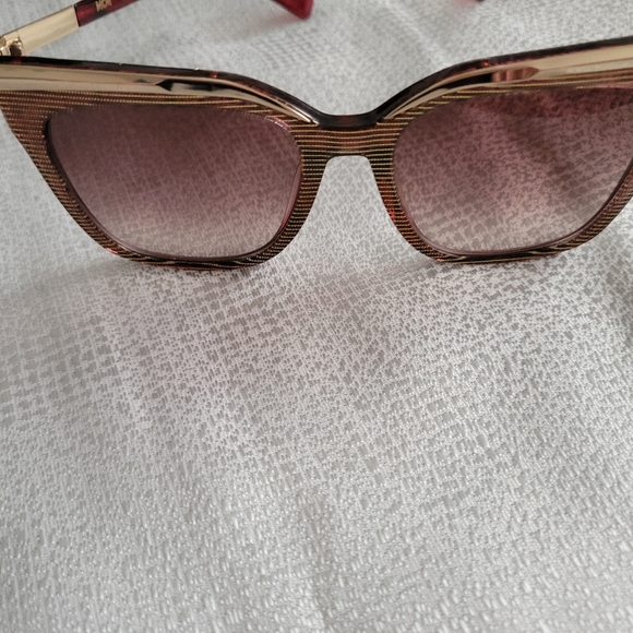 MCM sunglasses red lurex - Picture 4 of 10